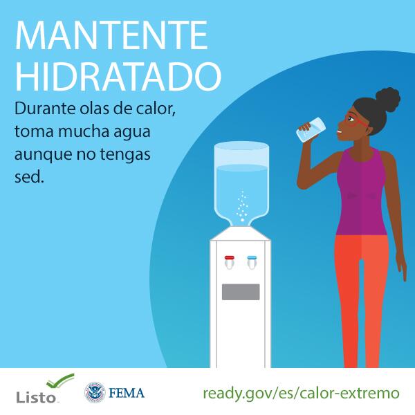 Keep Hydrated In Spanish